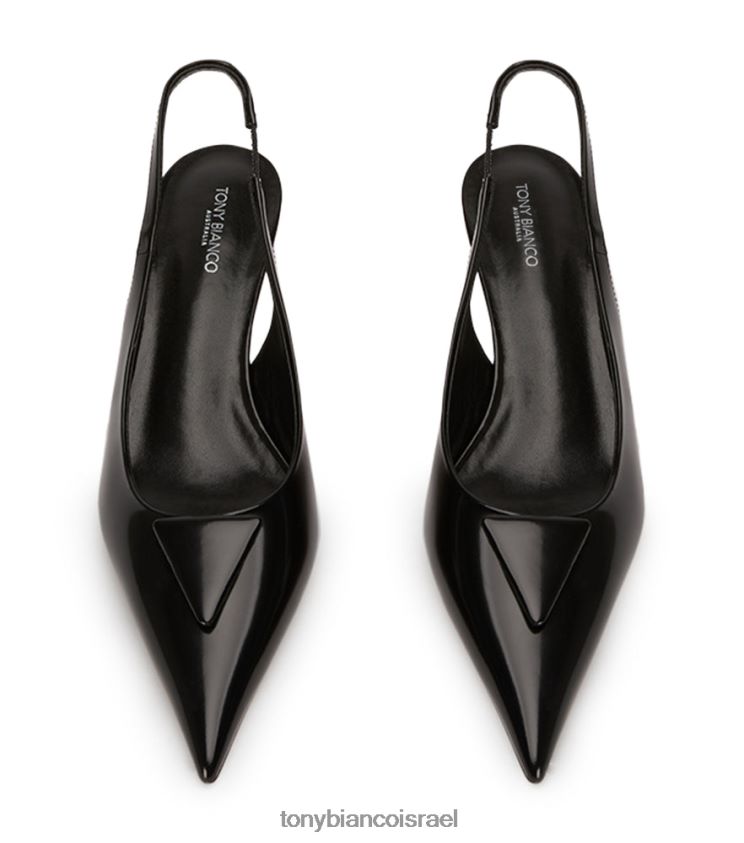 עקבים נמוכים | נשים שחור היי ברק Tony Bianco נעלי עקב של קימי 8BNR8T315